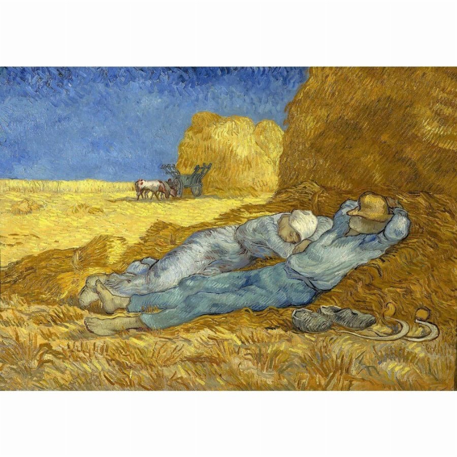enjoy Puzzel Vincent Van Gogh: Lunchrust 1000 delen 1