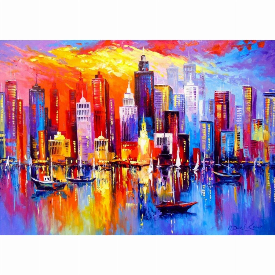 enjoy Puzzelavond New York 1000 Delen 1