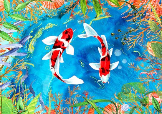 enjoy Puzzel Blijf zwemmen, 1000 stukjes 1