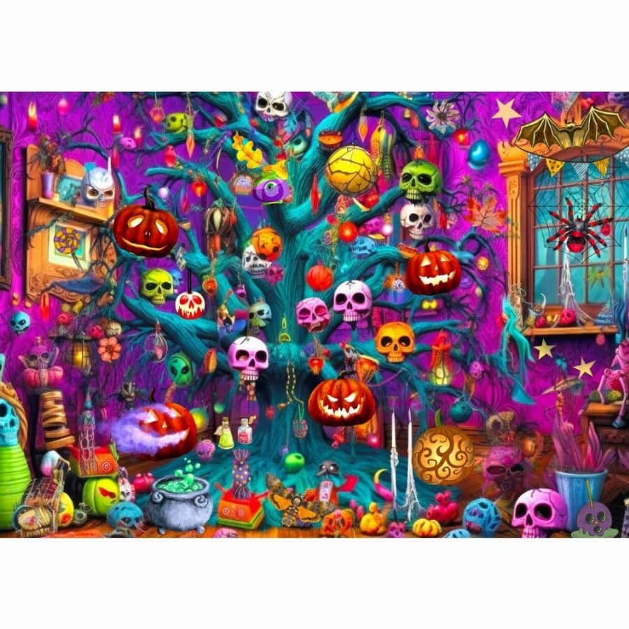 enjoy Puzzel Nachtmerrie Manor 1000 stuks 1