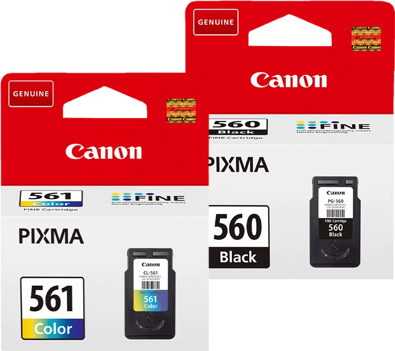 Canon PG-560 + CL-561 Cartridge Combo Pack
