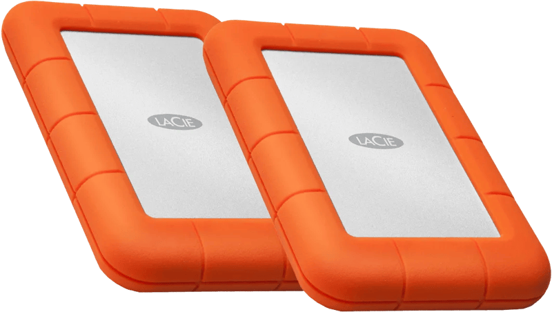 LaCie Rugged USB-C 2TB - Duo pack
