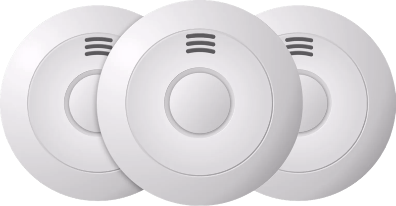 Elro Blue Line CBFS58R Koppelbare Rookmelder 3-pack (10 jaar)