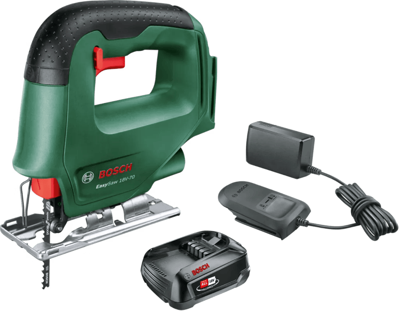 Bosch EasySaw 18V-70 + 2,5 Ah accu