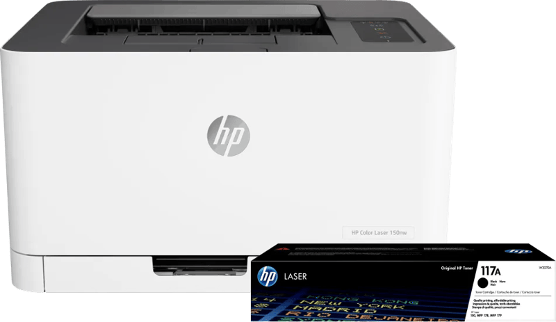 HP Color Laser MFP 150nw + 1 extra zwarte toner