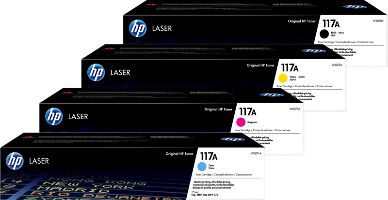 HP 117A Toner Combo pack