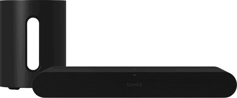 Sonos Ray 3.1 + Sub Mini Zwart