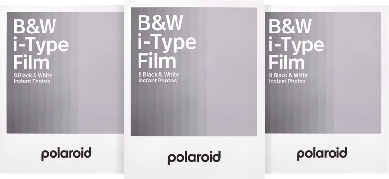 Polaroid B&W Instant Fotopapier i-Type Film (24 stuks)