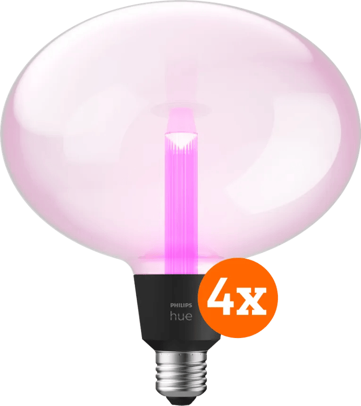Philips Hue Lightguide Ellipse White and Color E27 4-pack