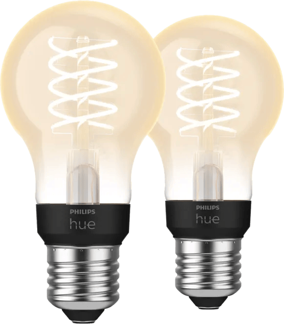 Philips Hue Filamentlamp White Standaard E27 – 2023 – 2-pack
