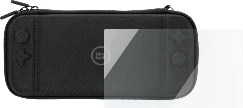 BlueBuilt Nintendo Switch hoesje + Screenprotector Glas
