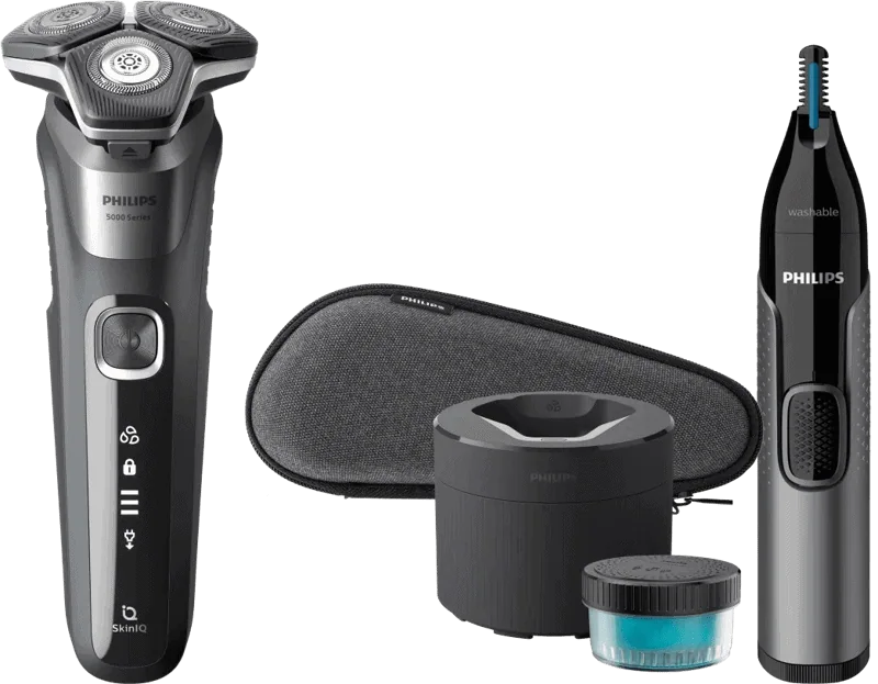 Philips Shaver Series 5000 S5887/50 + Philips Neustrimmer