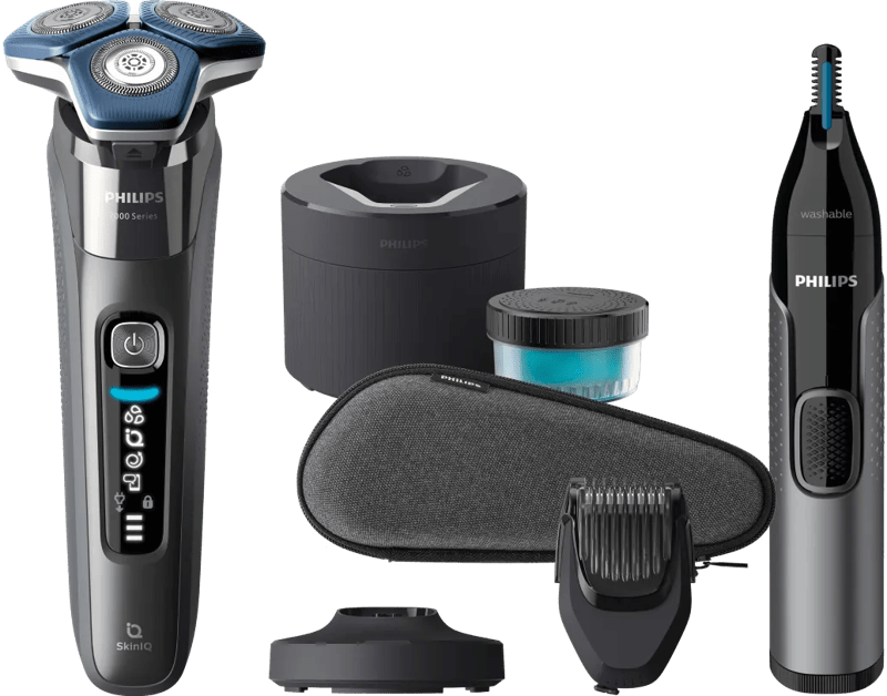 Philips Shaver Series 7000 S7887/58 + Philips Neustrimmer