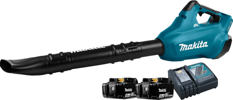 Makita DUB362Z 5,0 Ah Accu (2x) Starterspakket