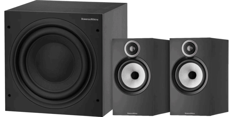 Bowers & Wilkins 606 S3 (per paar) + ASW610 Zwart