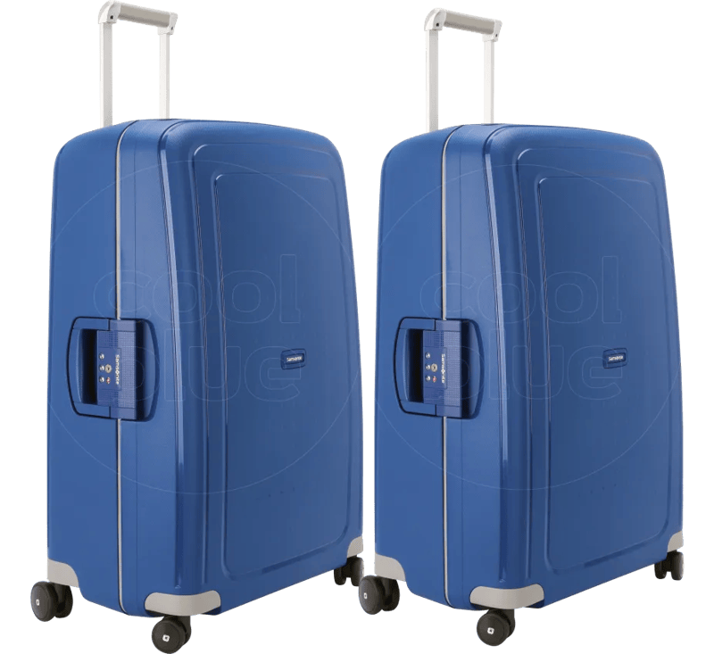 Samsonite S'Cure Spinner 75cm Duo Pack Dark Blue