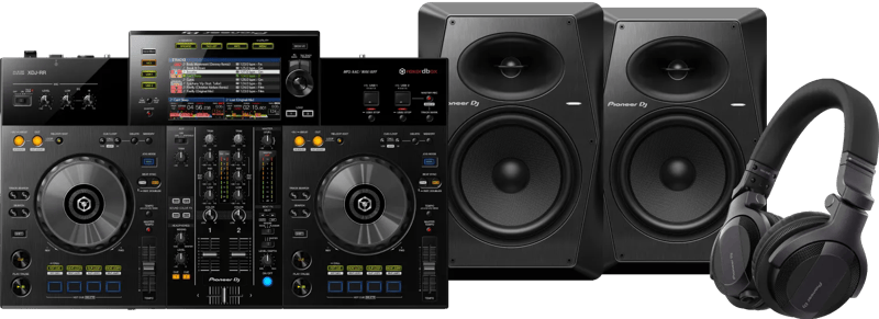 Pioneer DJ XDJ-RR + Pioneer DJ HDJ-CUE1 + Pioneer VM80 (per paar)