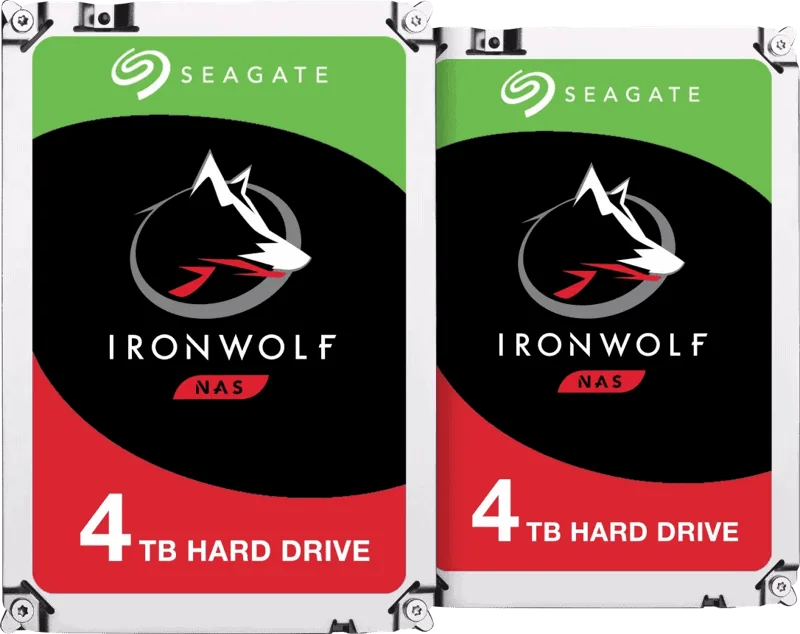 Seagate Ironwolf 4TB Duo Pack