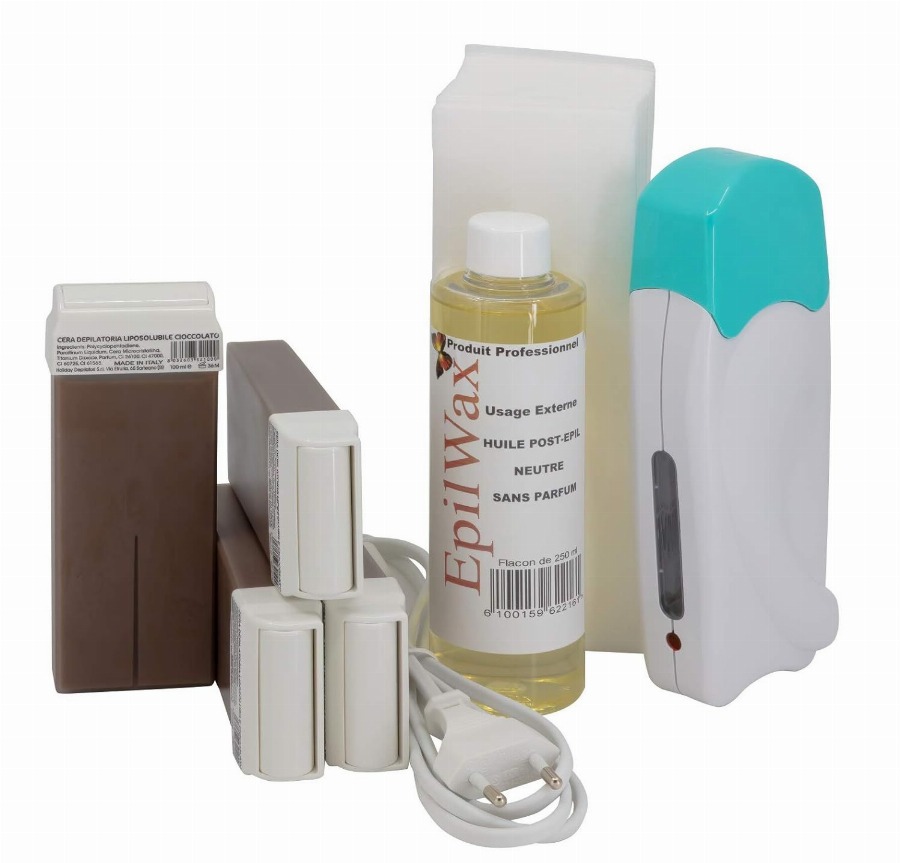 EpilWax Waxverwarmer Waxingset Chocolade 1