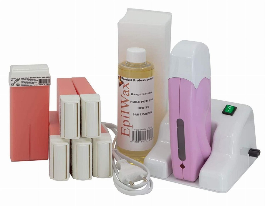 EpilWax Waxverwarmer Waxingset voor Ontharing en Haarverwijdering met Houder 1