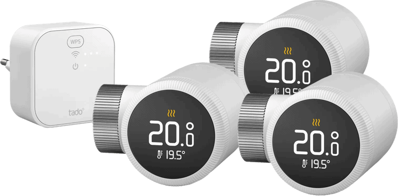 Tado Slimme Radiatorknop X – Startpakket 3-Pack