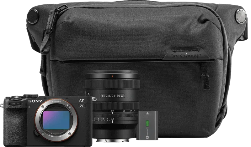 Sony A7C II Zwart Travel Kit