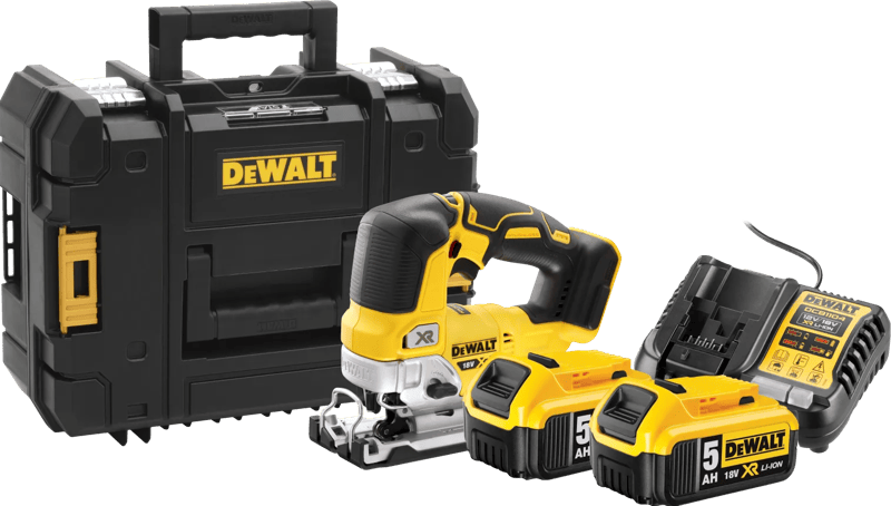 DeWalt DCS334NT-XJ 5,0 Ah Accu (2x) Starterspakket