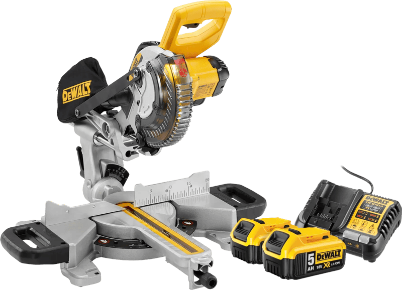 DeWalt DCS365N-XJ 5,0 Ah Accu (2x) Starterspakket