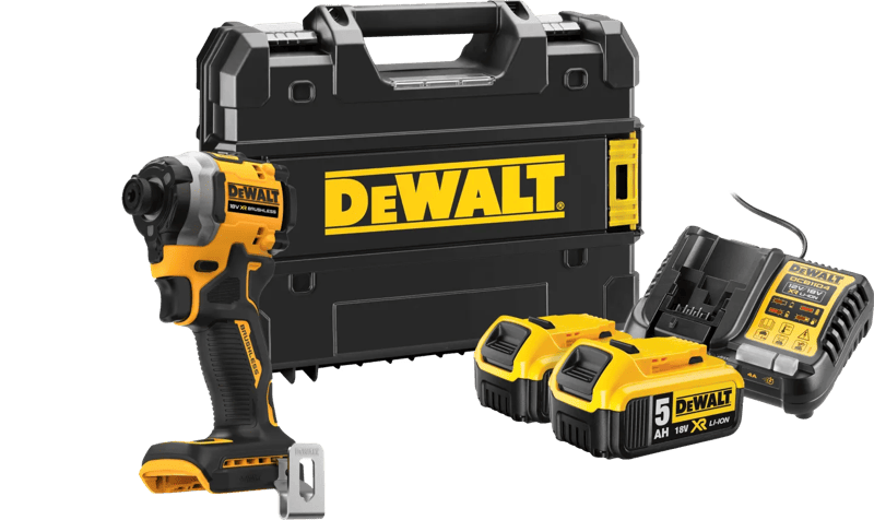DeWalt DCF850NT-XJ 5,0 Ah Accu (2x) Starterspakket