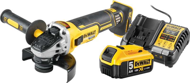 DeWalt DCG405NT-XJ 5,0 Ah Accu Starterspakket