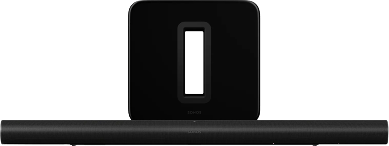 Sonos Arc Ultra + Sonos Sub 4 Zwart