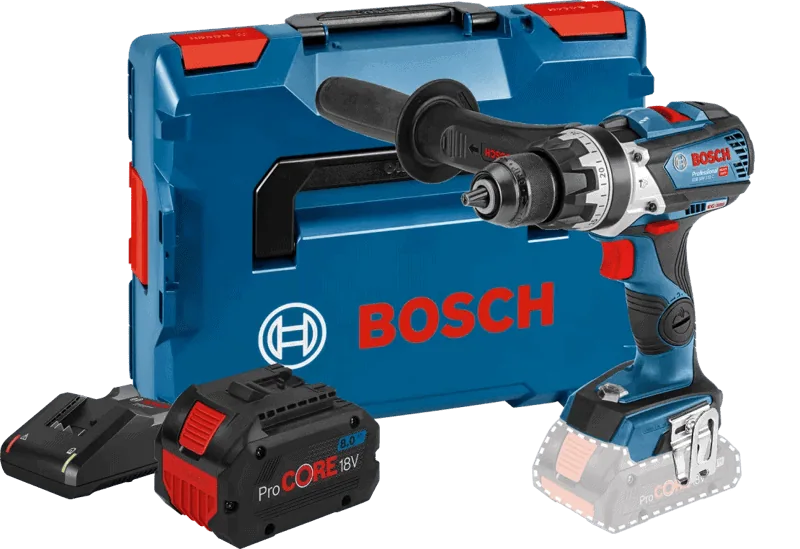 Bosch Professional GSR 18V-110 C 8,0 Ah ProCORE Accu Starterspakket
