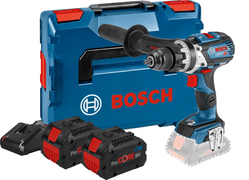 Bosch Professional GSR 18V-110 C 8,0 Ah ProCORE Accu (2x) Starterspakket