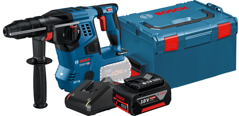 Bosch Professional GBH 18V-22 5,0 Ah GBA Accu Starterspakket