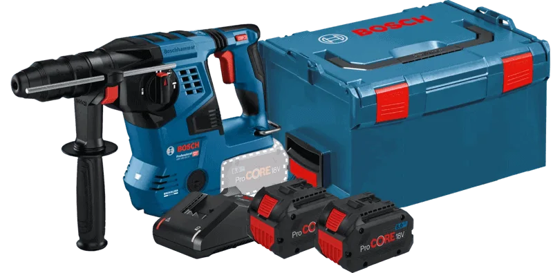 Bosch Professional GBH 18V-22 8,0 Ah ProCORE Accu (2x) Starterspakket