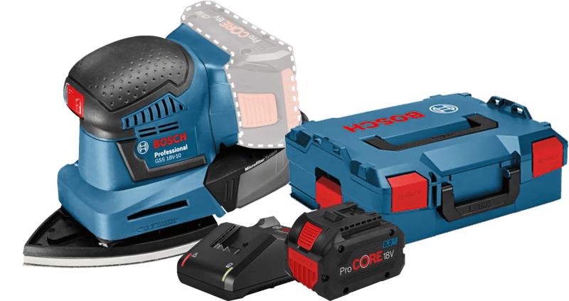 Bosch Professional GSS 18V-10 8,0 Ah ProCORE Accu Starterspakket