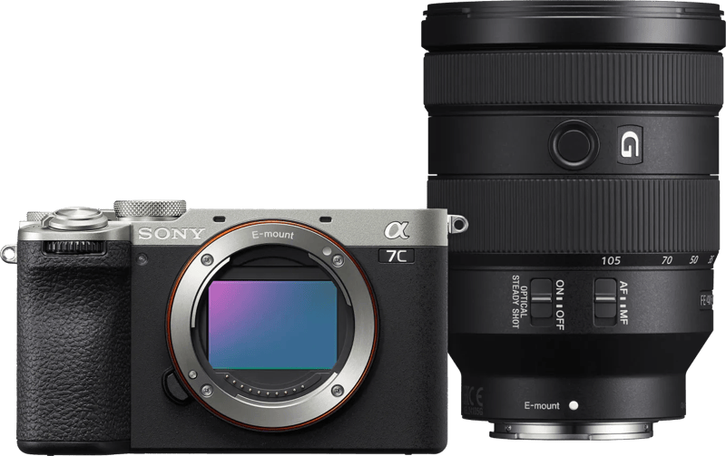 Sony A7C II Zilver + 24-105mm f/4 G OSS