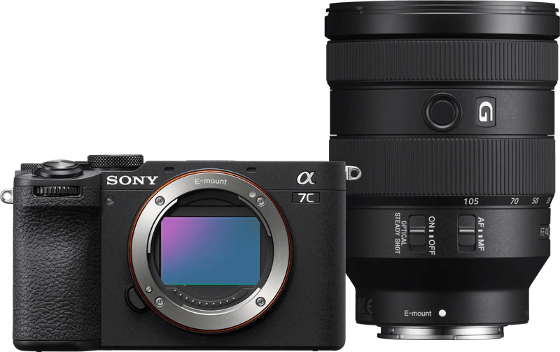Sony A7C II Zwart + 24-105mm f/4 G OSS