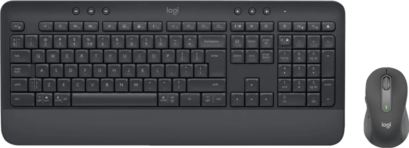 Logitech Signature K650 Comfort Draadloos Toetsenbord AZERTY + Signature M650 Muis