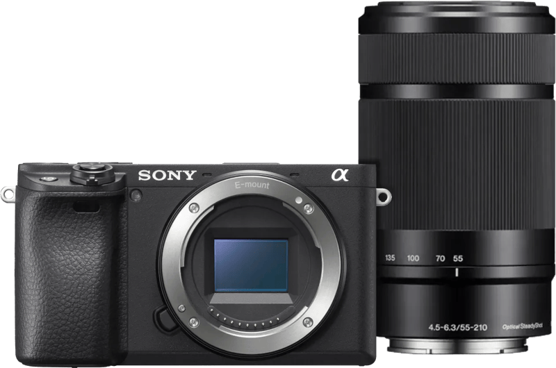 Sony Alpha A6400 + E PZ 16-50mm II + 55-210mm