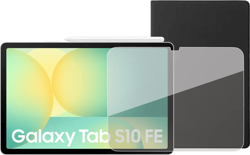 Samsung Galaxy Tab S10 FE 10,9 inch 256GB Wifi Zilver + Beschermpakket
