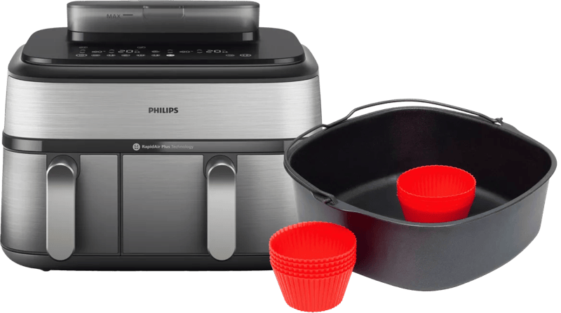Philips 5000 Series Dual Basket NA555/00 + Bakmeesterset