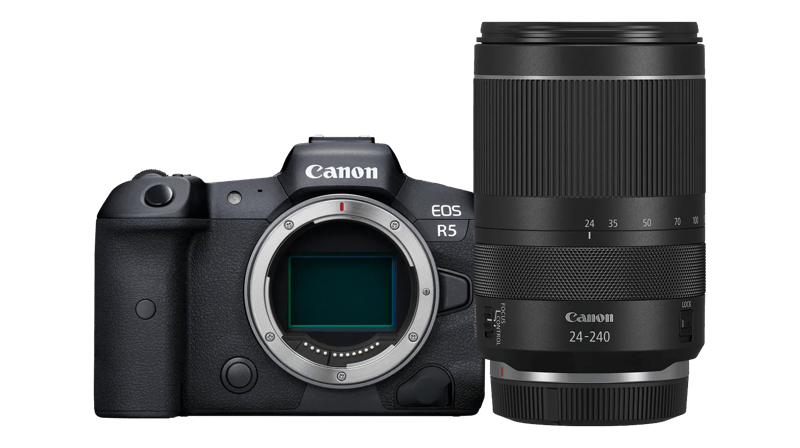 Canon EOS R5 Body + Canon RF 24-240mm f/4-6.3 IS USM