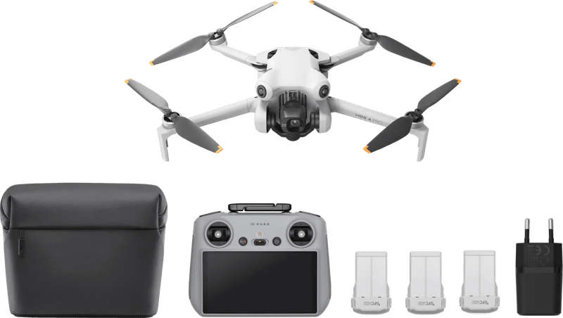 DJI Mini 4 Pro Fly More Combo + BlueBuilt Oplader