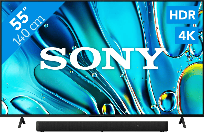 Sony Bravia 3 55″ 4K Led (2025) + Sony HT-S2000 Zwart