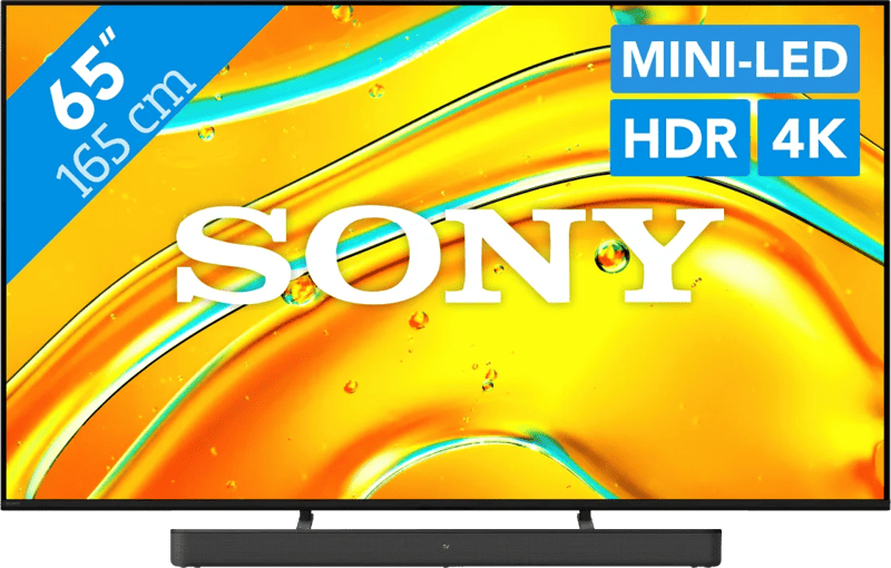 Sony Bravia 5 65″ XR Mini-led (2025) + Sony HT-S2000 Zwart