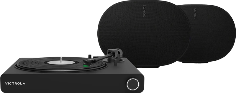 Victrola Stream Onyx Speaker Set Era 300 Zwart