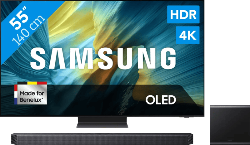 Samsung 55″ OLED S95F 4K (2025) + Samsung HW-Q930F (2025)