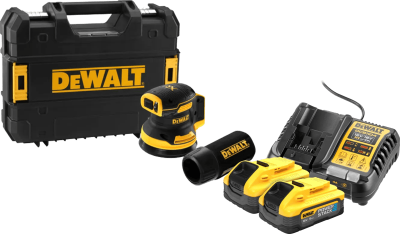 DeWalt DCW210NT-XJ 5,0 Ah POWERSTACK Accu (2x) Starterspakket