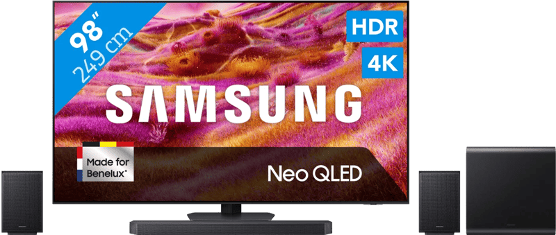 Samsung 98″ Neo QLED QN90F 4K (2025) + Samsung HW-Q990F (2025)